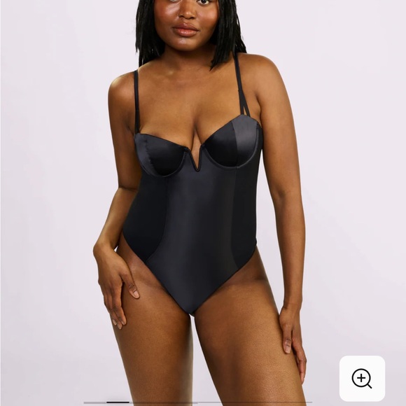 NEW Parade Sheer Sculpt Demi Bodysuit - Picture 2 of 5